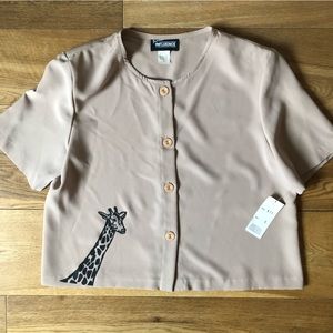 NWT Vintage Positive Influence Top